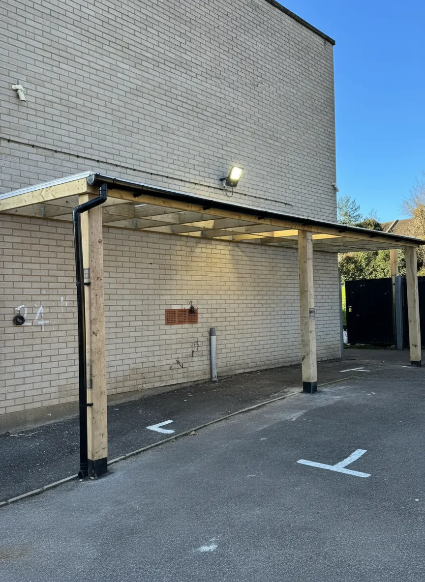 All Faiths Children’s Academy – Nursery Timber Canopy
