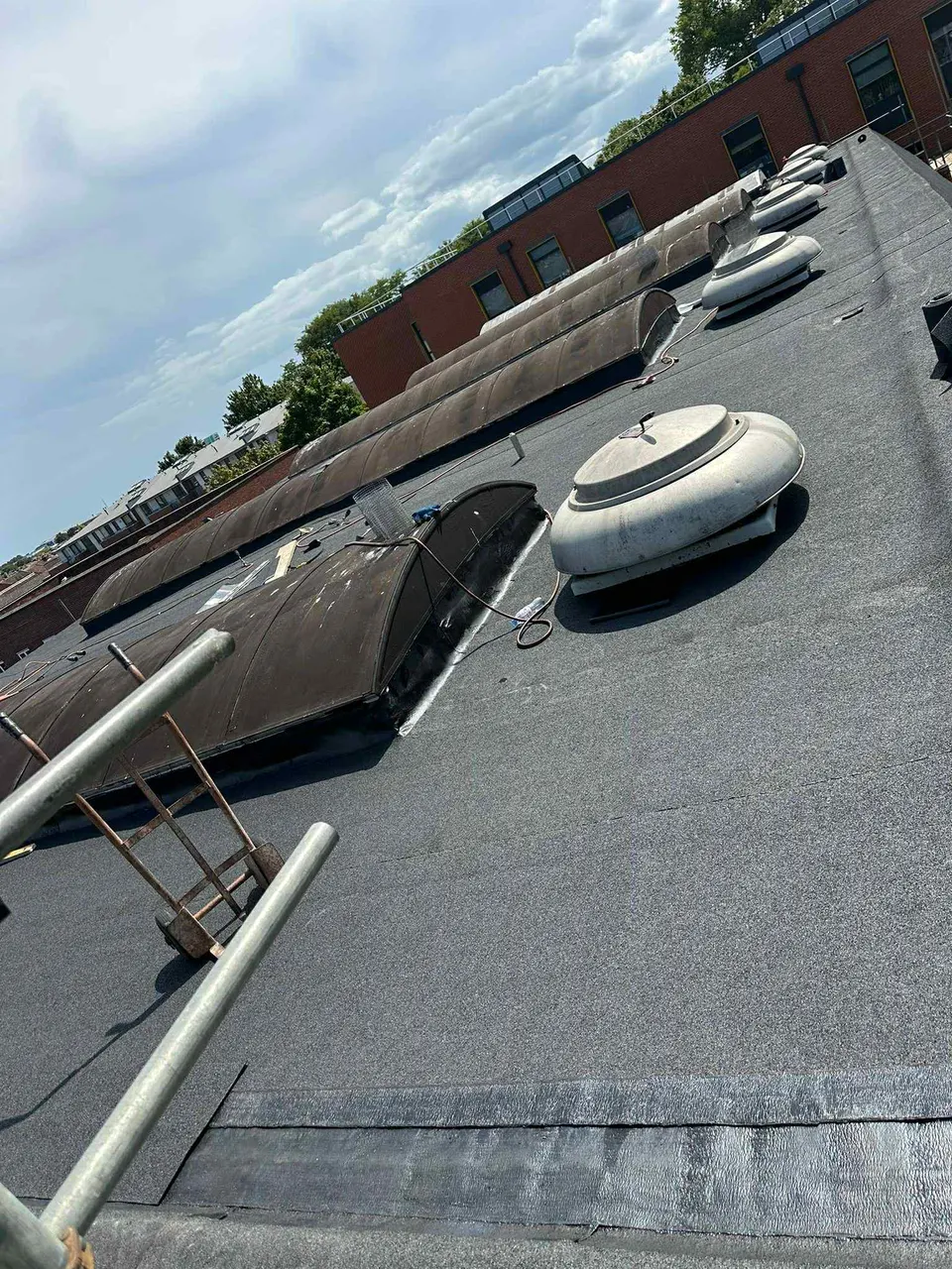 Portsmouth Academy – Roofing Refurbishment detail 2