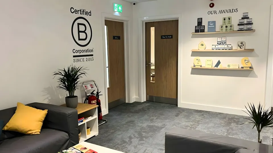 Commercial interior refurbishment delivered by Walkem Group
