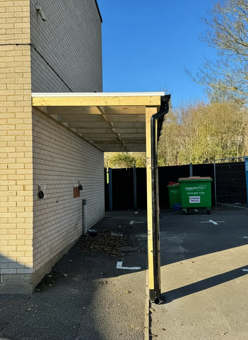 All Faiths Children’s Academy – Nursery Timber Canopy detail 2